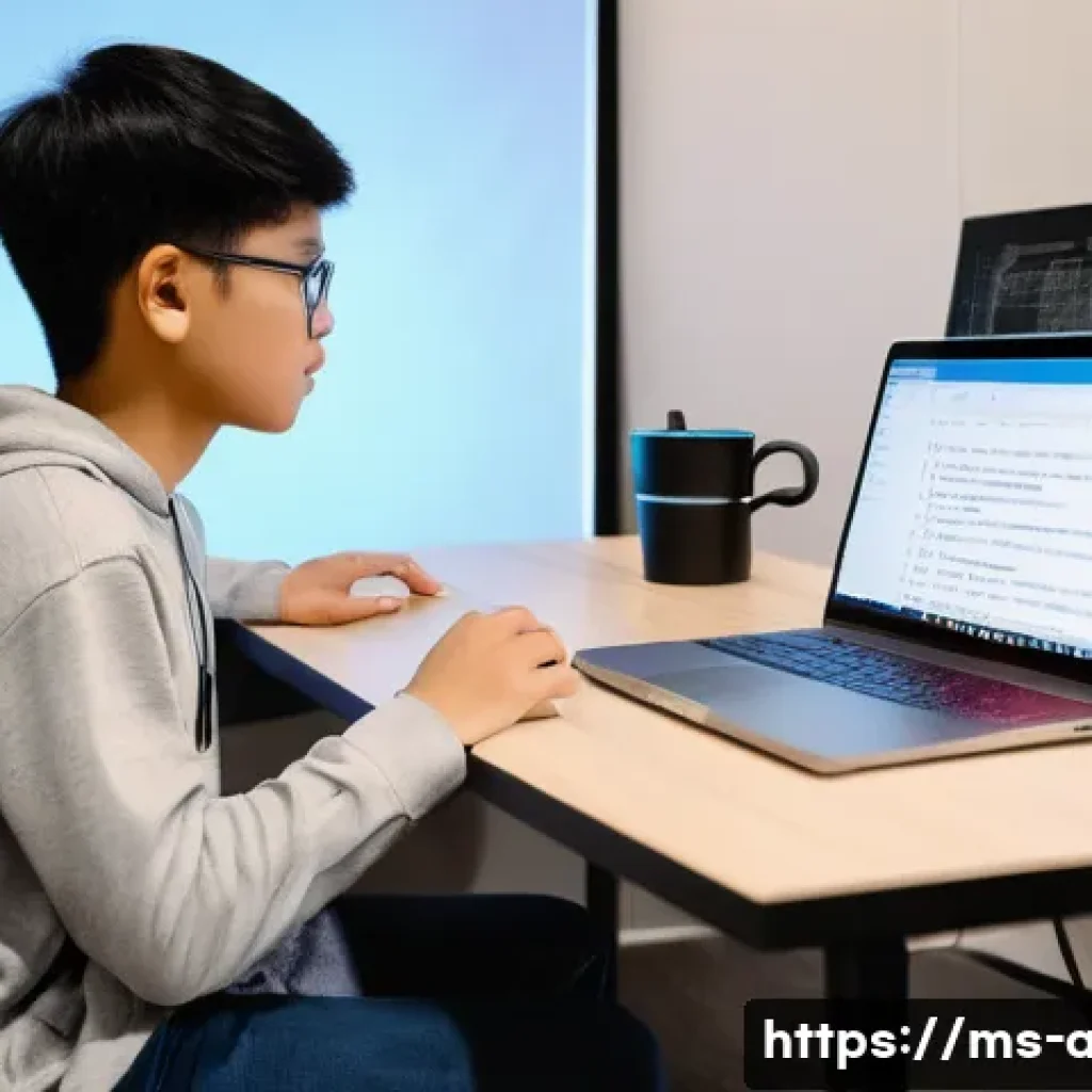 AI 학습자의 자기계발 플랜 - **Prompt:** A young Malaysian individual, aged around 22, is deeply engrossed in learning AI at a br...