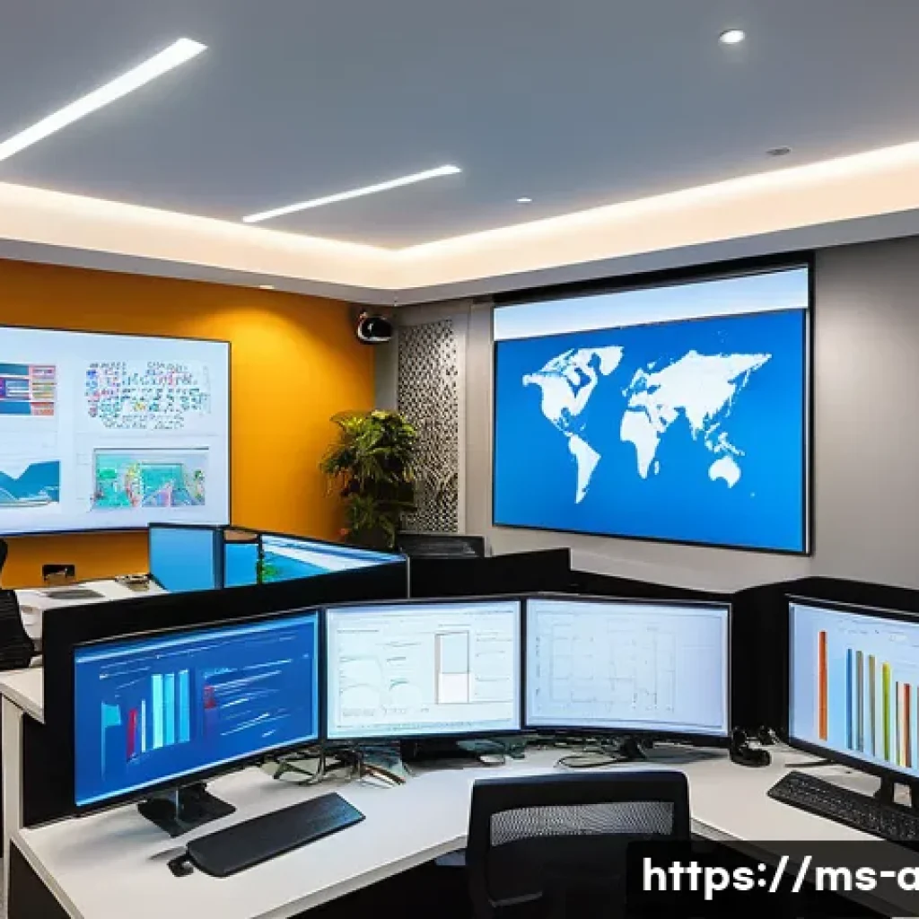 AI 프로젝트에서의 성과 평가 방법 - A detailed, modern office setting in Kuala Lumpur, Malaysia, with a diverse team of data scientists ...